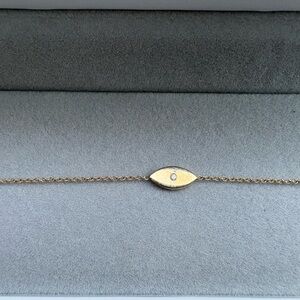 Diamond Evil Eye Bracelet
